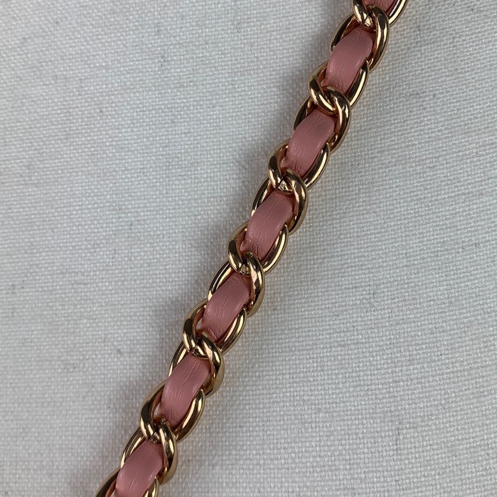 Ahdorned Pink Tweed Mini Crossbody Bag NEW! - Picture 8 of 8